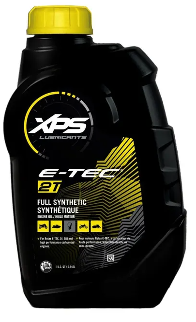 E-Tec Full Synthetic 2-Stroke Engine Oil 946ml