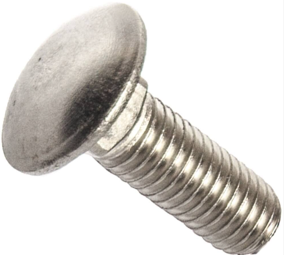 Carriage Bolts 1/4x1 Pck3