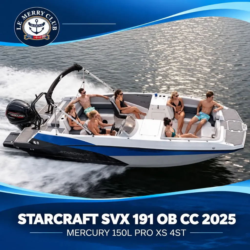 [SVX191 OB CC (STR96332F425) PKG] Starcraft SVX 191 OB CC 2025 Mercury 150L PRO XS