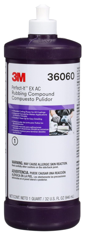 [600-36060] EX AC Rubbing Compound 946ml  3M