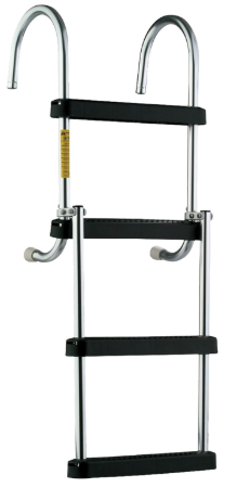 Ladder, Pontoon 4steps, DMC