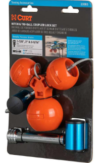 [6890060] Hitch & Tri-Ball Coupler Lock