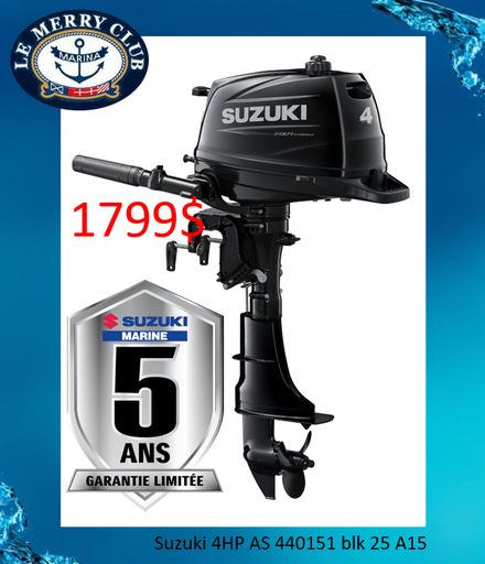 Suzuki 4HP AS 440151 blk 25 A15''