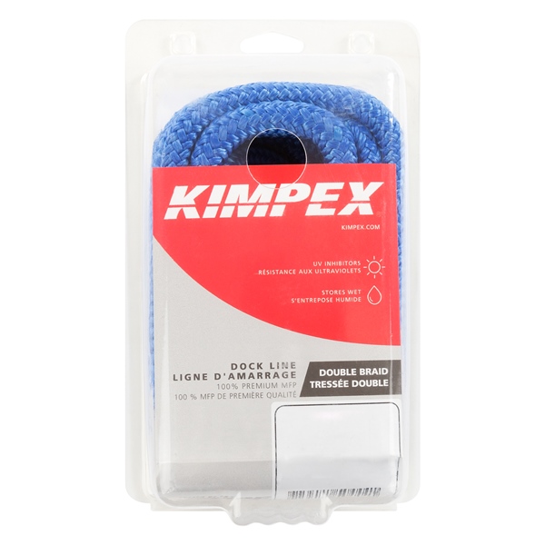 DOCK LINE 5/8"X25 BRAID MFP ROY BLUE