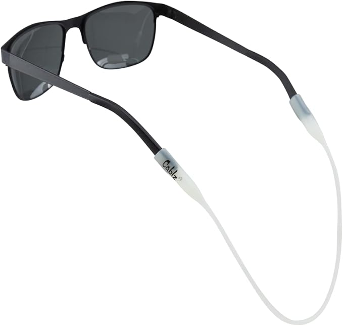 [62805536552] Cablz Silicone Eyewear Retainer White