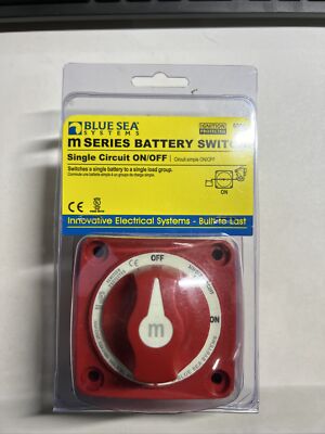[63208590035] Blue Sea Battery Switch Single 9003e