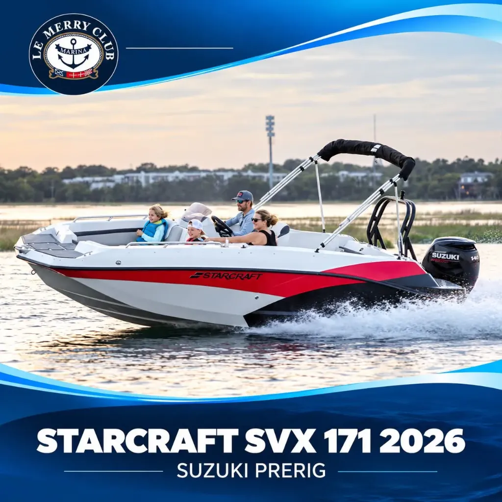 [SVX171OB cognac/bk (STR09567J526) NPKG] Starcraft SVX 171 2026 Suzuki 115HP