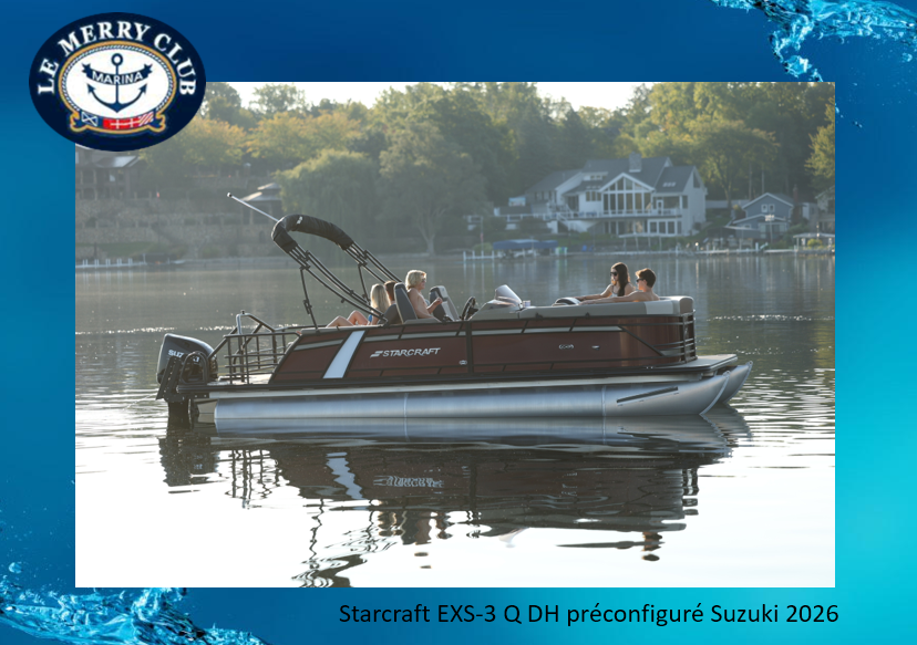 Starcraft Pontoon EXS-3QDH 2026 Suzuki PRERIG