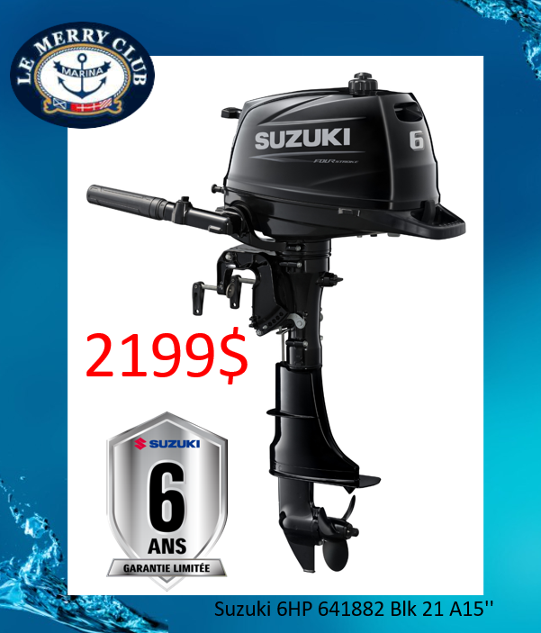 Suzuki 6HP 641882 blk 26 A15''