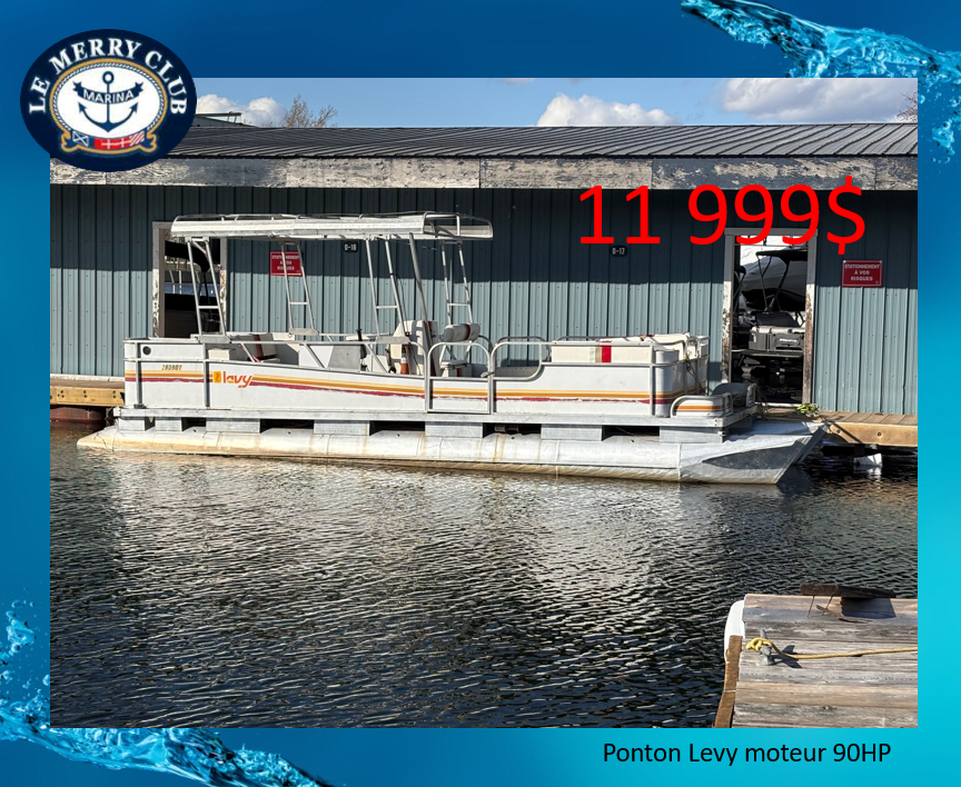 Ponton Lavy 27 pieds