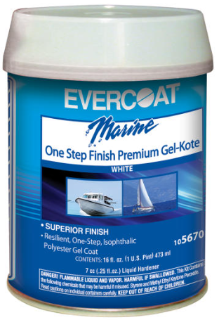 [105670] Gelkote One Step Finish Premium Gel-Kote 473ml