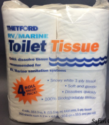 [905-20804] Papier toilette bleu marine 4 rouleaux