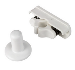 [3551422757] Door Catch Spring Loaded Vertical Mount