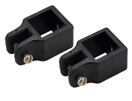 [3551427453] Black Nylon SQR. Tube Jaw Slide