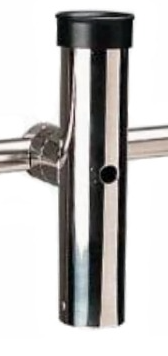 [3551432756] Stainless Rail Mount Adj. Rod Holder
