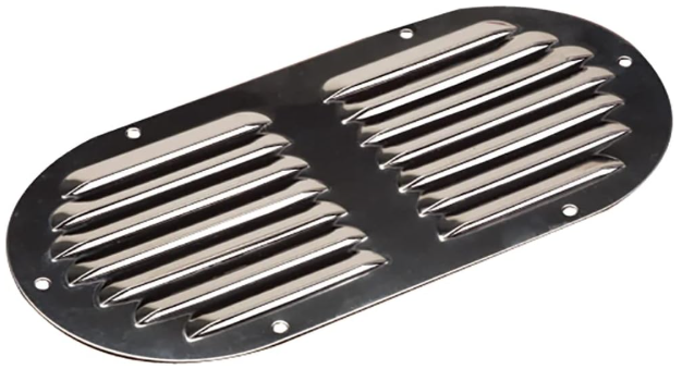 [423-31405] Louvered Vent - Oval