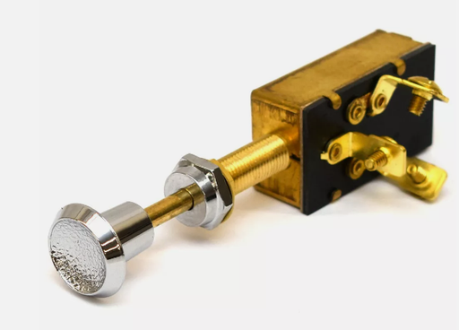 [424-20410] Brass Three Position Swit
