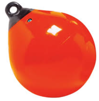 [61140] Bouee Tuff Infl Orange 9"