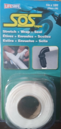 [RE6499] Silicone Marine Tape Wht