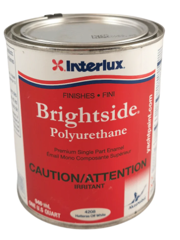 [4208q 8921128] Brightside Polyurethane 4208 Hatteras Off White 946ml