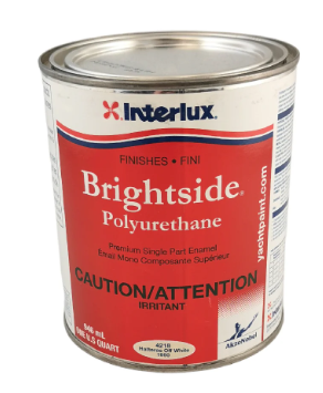 [4218q 8921128] Brightside Polyurethane 4218 Hatteras Off White 1990 946ml