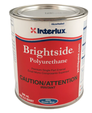 [4253q 8921125] Brightside Polyurethane 4253 Ocean Blue 946ml