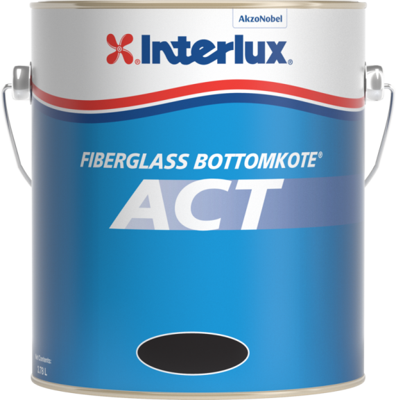 [7790q  7790 8920194] Interlux Fiberglass Bottomkote Act 7790 Noir