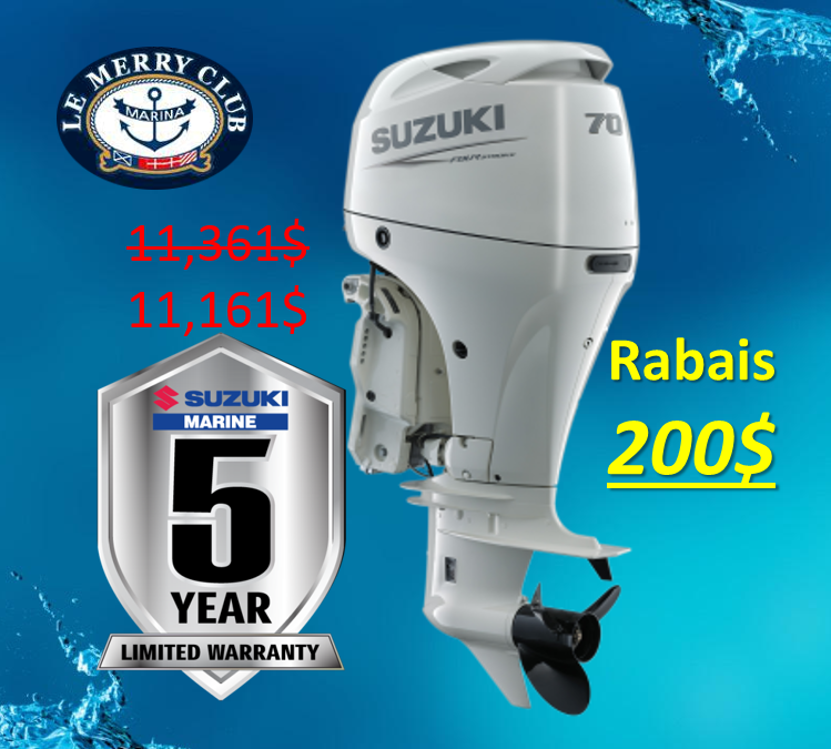 [SUZ70 (07003F-141092) A20''] Suzuki 70HP 141092  W21 A20'' (172SC Stingray 36MA424)