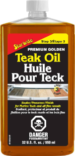 [408-51321] Premium Golden Teak Oil Step 3 950ml