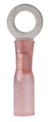 [423-10203] Heat Shrink terminals 22-18 AWG #8 Pck3