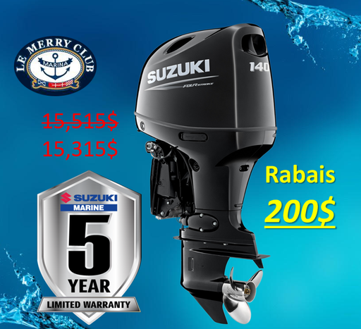 [Su140 (14003F-146253) A20''] Suzuki 140HP blk A20 ( CX 21 R 2025)