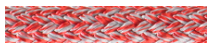 [3ebe C2501a-10-00600] Cord Endura Euro 3/8 Red