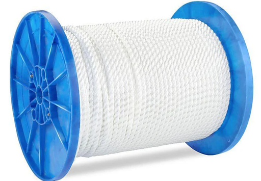 [4tny 386200] Cord Twisted Nylon 3/8 White