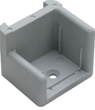 [232-DS1RDP] Pontoon Door Stopper-Gray 1 1/4Tubing