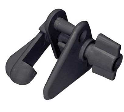 [232-GL1DP] PONTOON GATE LATCH, BLK
