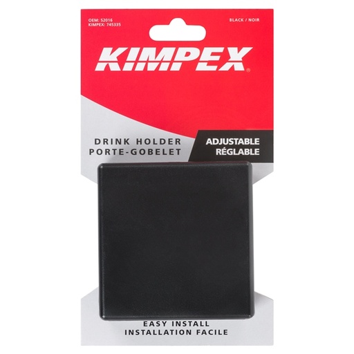 [76356252016] DRINK HOLDER FOLD-UP BLK