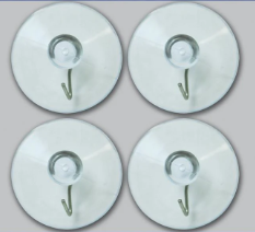 [k2291] Suction Cup Hooks