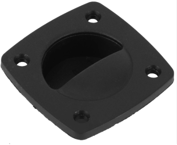 [76356254207] Flush Mount Hatch Lift Black Plastic