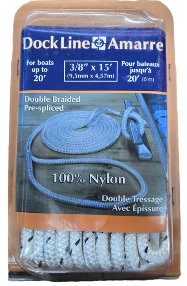[77942314621] Double Braided Dock Line 5/8 X 25 