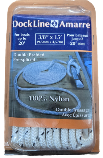 [77942314621] Double Braided Dock Line 5/8 X 25 