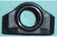 [m788 3313] Black Plastic Fairlead 1/2
