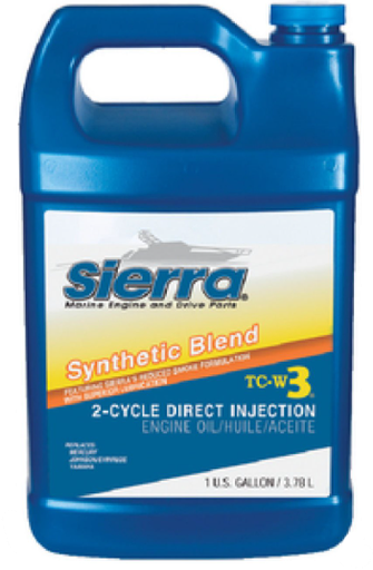 [80828228017 / 18-9530-3] Engine Oil Synthetic Blend 2-Cycle Direct Injection 3.78L