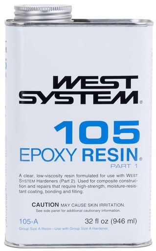 [8960100] West System Résine Epoxy 105