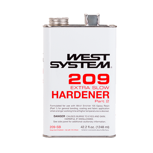 [C209-SB 8960211] West System Hardener 209 Trés Lent 1.24L