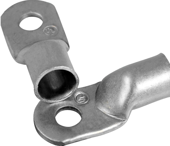 [81273] Heavy Duty Lug 4 AWG, 3/8 Pck2
