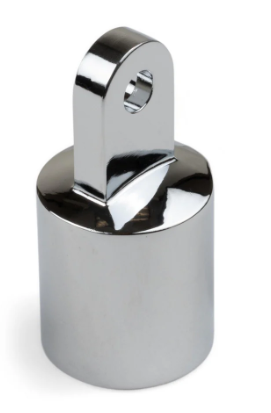 [m1208 20611] 7/8" Outside Eye End Chrome