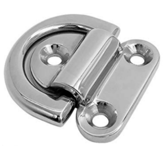 [m916 37062] Folding Pad Eye 316 Stainless