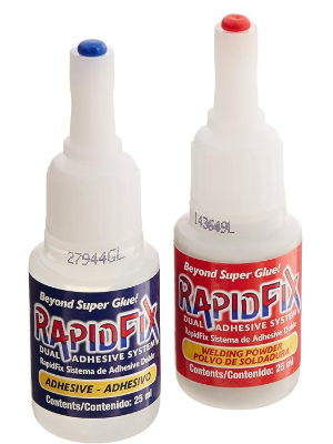 [815-12110] Système d'adhésif double RapidFix, 25 ml