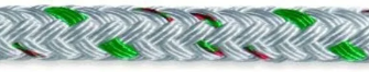 [455024005030] Cord XLS Yacht Braid Tracers 3/8 White