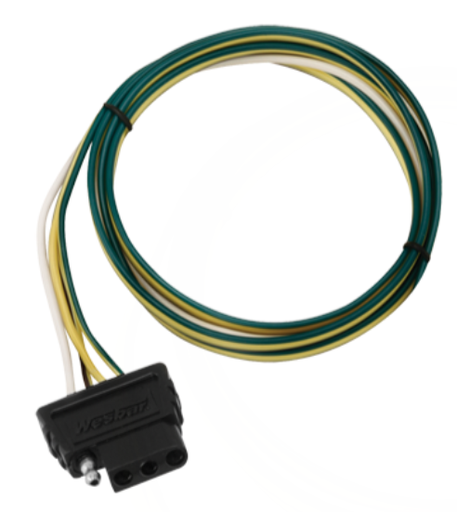 [107-72750] Connector 4-Way Flat 
